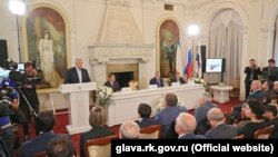 Открытие «Форума друзей Крыма», Крым, 6 ноября 2017 года