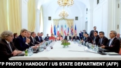 Delegacionet e 6 fuqive botërore dhe ai i Iranit në bisedimet në Vjenë