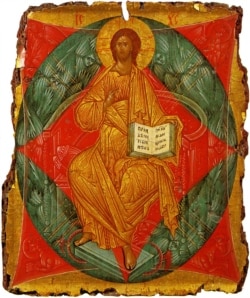 Ікона «Спас в силах» московського іконописця Андрія Рубльова початку 15-го століття