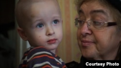 Ирина Юзова с внуком