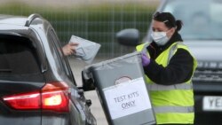 Testiranje stanovništva u Londonu 1. aprila