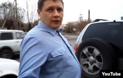 Полковник полиции Владимир Зиборов. Скриншот видео с сайта YouTube.