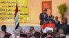 جانب من أعمال مؤتمر المصالحة الوطنية في ناحية القوش شمال شرق الموصل
