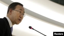 Sekretari i përgjithshëm i OKB-së, Ban Ki-mun.