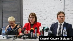Члены Координационного совета оппозиции в Минске до задержаний