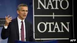 NATO Secretary-General Jens Stoltenberg said the alliance and Russia weren't able to agree to hold a meeting before the summit, as NATO had wanted.