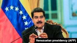 Wenesuelanyň häkimiýet başynda galmakçy bolýan prezidenti Nikolas Maduro.