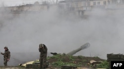 Возобновившиеся бои в Нагорном Карабахе