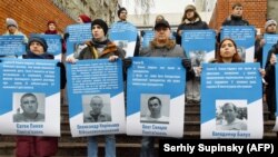 Акція на підтримку утримуваних у Росії українців, 11 грудня 2018 року, Київ
