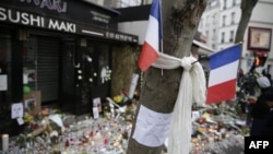 Париждеги терактта өлгөндөрдү эскерүү. 16-ноябрь. Франция