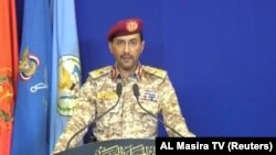 Представитель военного руководства йеменских хуситов Яхья Сареа