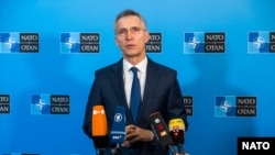 Jens Stoltenberg la Washington, 4 aprilie 2019