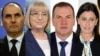 (Left to right) Tsvetan Tsvetanov, Tsetska Tsacheva, Krasimir Parvanov, and Vanya Koleva were all forced to resign senior Bulgarian government positions after being implicated in a corruption scandal. (combination file photo)