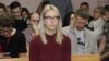 Обвиняемая Мария Мотузная в зале Индустриального районного суда Барнаула, 6 августа 2018 года