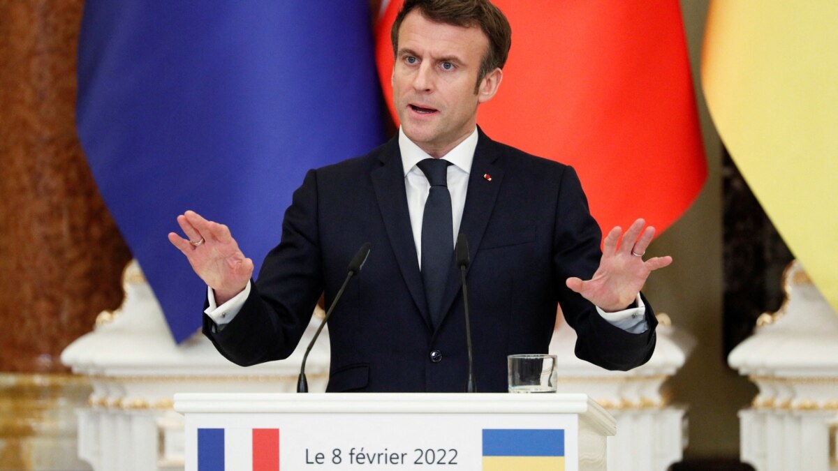 Френският президент Еманюел Макрон, каза, че вижда възможно придвижване напред