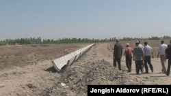 Бургандинский массив в Баткенской области. 