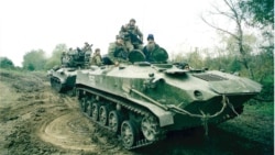 Псковсн десантхой бу Нохчийчохь, 1999 шо. Константинов Олеган архив