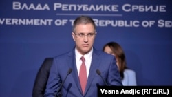 Ministar unutrašnjih poslova Srbije Nebojša Stefanovic