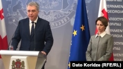 დავით სერგეენკო და ეკატერინე ტიკარაძე