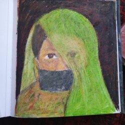 له کورونا وايرسه د ځان ژغورلو لپاره يوې جينۍ ماسک اغوستی: اصف کاسی
