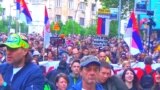 Serbian Protesters March For 21st Time