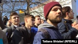 На протестах, що відбулися у десятках російських міст 26 березня 2017 року, суттєво побільшало молоді