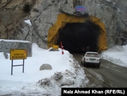 A view of Lowari Tunnel in Northern Pakistan.