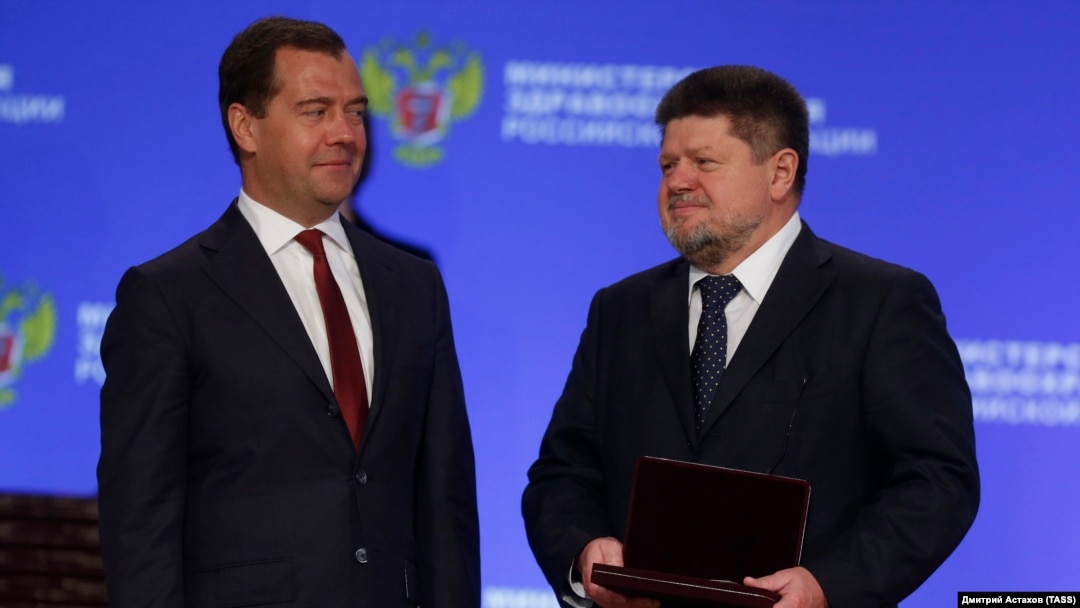 Дмитрий Медведев и Евгений Брюн