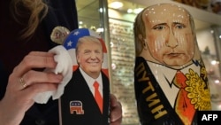 Матрешки Трамп и Путин