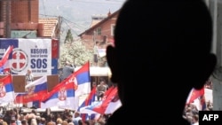 Protest zbog normalizacije odnosa Srbije i Kosova, Severna Mitrovica, 2013.