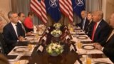 Спор Трампа и главы НАТО о Германии и ее контактах с «Газпромом» на саммите НАТО