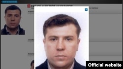 An Interpol file photo of Mukhtar Ablyazov's ex-bodyguard Alexandr Pavlov