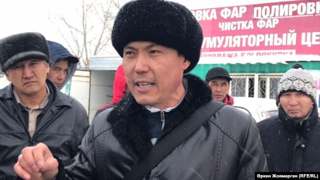 Әбдірахым Бейсен, автобус жүргізушісі. Астана, 27 желтоқсан 2017 жыл.