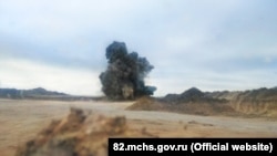 Keriçte bomba patlatuvı