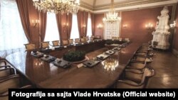 Sala u kojoj zasjeda Vlada Hrvatske