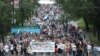 «Путіна у відставку!» – у російському Хабаровську відбулася п’ята за місяць багатотисячна акція