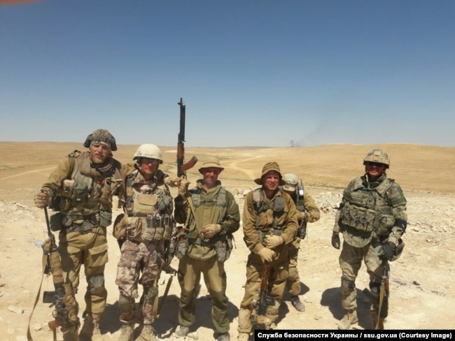 Wagner mercenaries in Syria