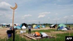 Idomeni na grčkoj granici sa Makedonijom