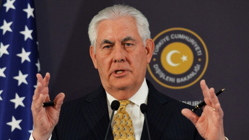 Tillerson: ABŞ orsýetlileriň garşysyna goşmaça sanksiýalary girizmek meselesine garaýar