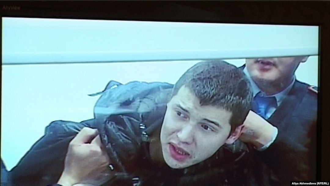 Vladislav Chelakh, who was convicted of the killings, is seen in a video still during a court appearance in December.