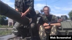 Скріншот зі сторінки громадянина Чехії, який воював на Донбасі проти України на боці російських гібридних сил