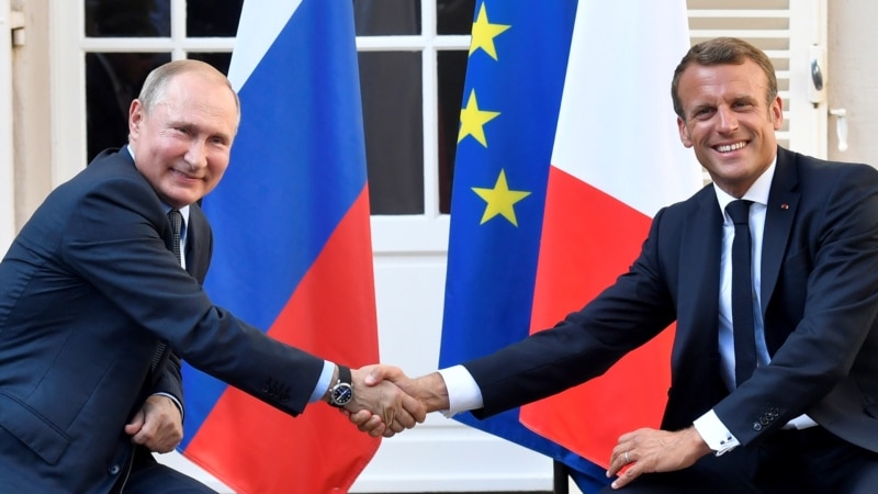 Macron: Russia Can't Return To G8 Format Before Ukraine ...