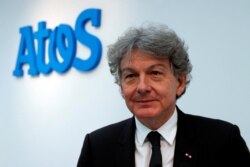 Fostul președinte al companiei ATOS, Thierry Breton, comisar european desemnat pentru piața internă.