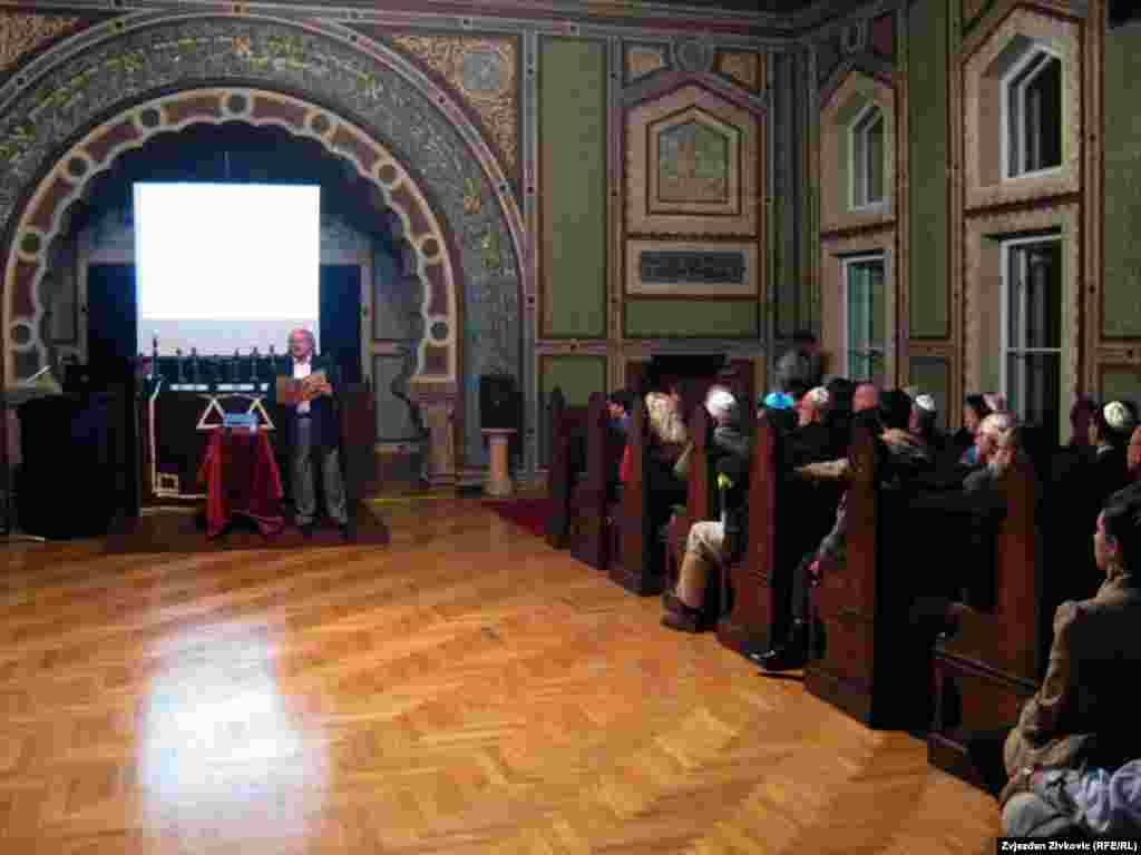 Predavanje za studente u Aškenaskoj sinagogi, Foto: Zvjezdan Živković