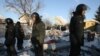 Moscow Police Evict Settlement Residents