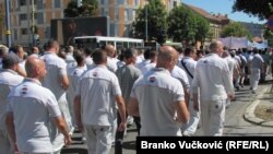 Radnici Fiata i danas u su na ulicama Kragujevca 