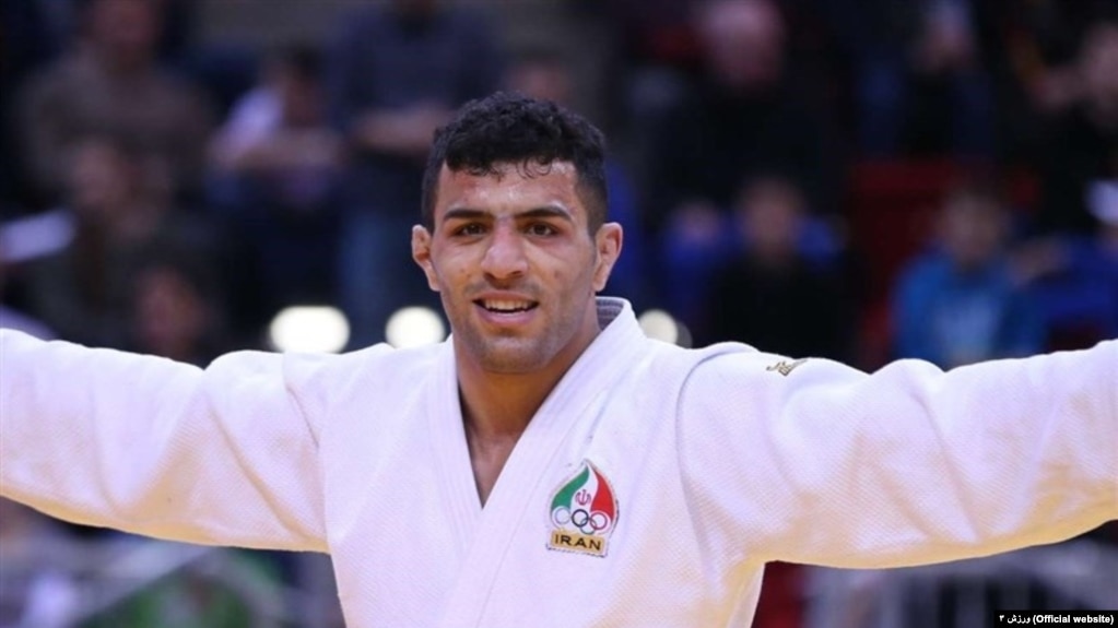 Saeid Mollaei, Iran's judo star who decided to seek asylum abroad rather than refuse to compete with Israeli athletes. File photo