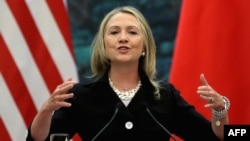 Sekretarja amerikane e Shtetit, Hillari Klinton 