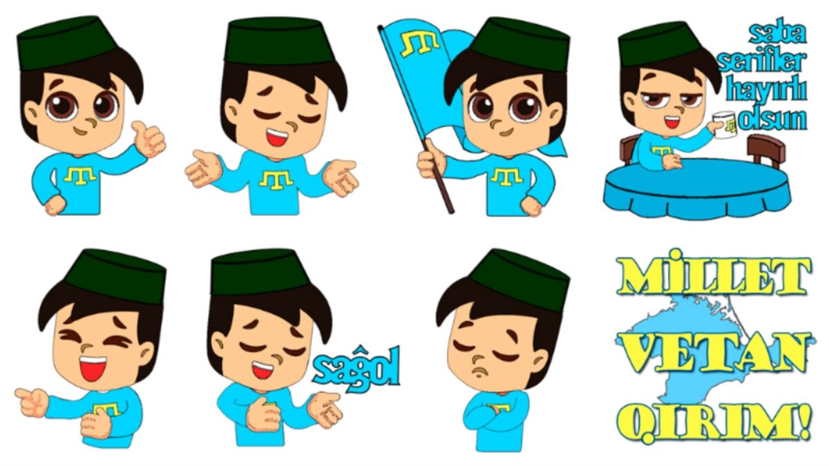 Татарские стикеры для ватсап с надписями. Татарские Стикеры. Крымскотатарские Стикеры. Татарин стикер. Крымско татарские Стикеры