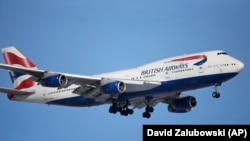 Avion kompanije British Airways